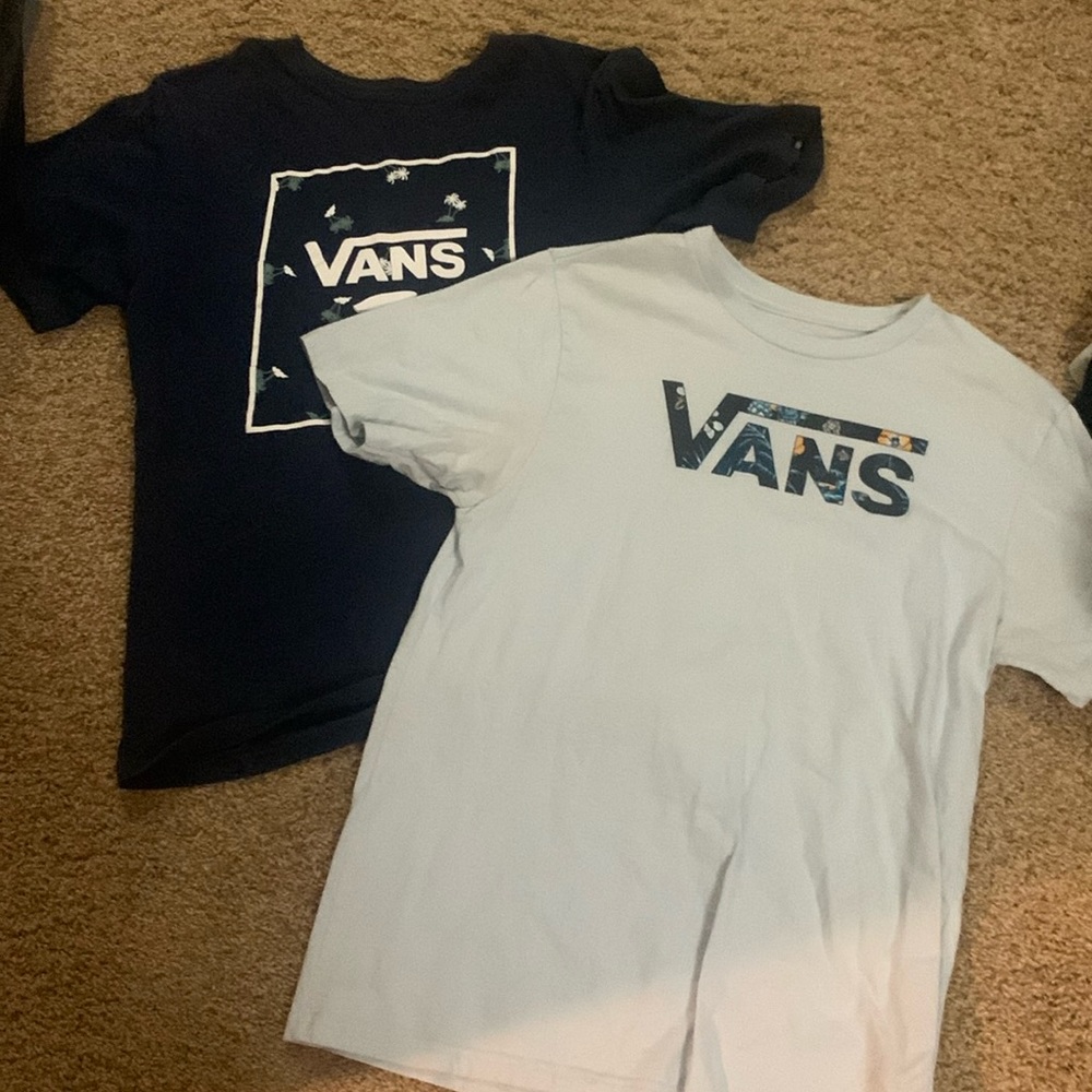 Vans boys large shirt bundle